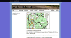 Desktop Screenshot of neisse-malxetal.de